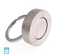 Wolfpack 5411180 Aimant néodyme avec anneau rond Diamètre 3 cm