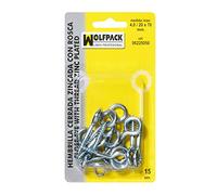 Wolfpack 6225010 - Lot de crochets fermés 2,4/16 x 30 mm (50 pièces)