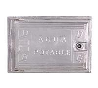 Wolfpack Ligne professionnelle 4090505 Porte compteur d'eau aluminium 300 x 400