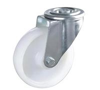 WOLFPACK LINEA PROFESIONAL 11110816 Roue industrielle en nylon traversant 100 mm