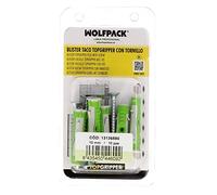 WOLFPACK LINEA PROFESIONAL 13136580 Blister Chevilles Topgripper Bimatière avec Vis Ø 10 mm 10 pcs Ancre Universelle Béton Cheville Plader Couleur Unique