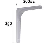 WOLFPACK LINEA PROFESIONAL 21080535 Poignée de porte blanche renforcée 250x200 mm, 250 x 200 mm