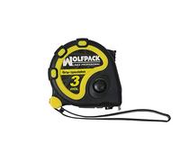 WOLFPACK LINEA PROFESIONAL 2302000 Flexomètre 3 mètres avec frein Wolfpack Grip Special, 3 m