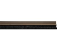 WOLFPACK LINEA PROFESIONAL - Bande d'étanchéité de porte en pvc brun avec brosse 1meter