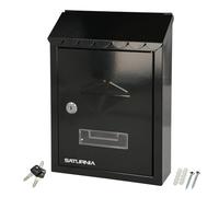 WOLFPACK LINEA PROFESIONAL Boîte aux Lettres extérieure Residence 205 x 300 x 70 mm Noir