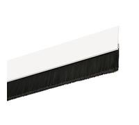 WOLFPACK LINEA PROFESIONAL - Boudin PVC avec Brosse pour Portes Blanc 1 mètre