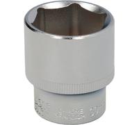 WOLFPACK LINEA PROFESIONAL Clé à douille 1/2" hexagonale 30 mm. Profil de 6 côtés. Acier au chrome-vanadium, bords arrondis.