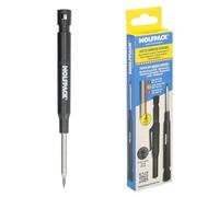 WOLFPACK LINEA PROFESIONAL Crayon charpentier porte-mine avec 6 + 1 recharges cire marqueur, craie marqueur, traceur, marqueur de chantier,