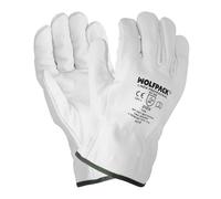WOLFPACK LINEA PROFESIONAL Gants de travail en cuir fleur de vachette, protection du travail, risques mécaniques, gants de sécurité en cuir, taille 25,4 cm