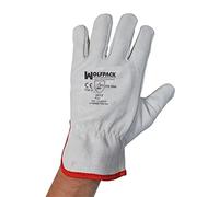 WOLFPACK LINEA PROFESIONAL Gants Travail Cuir FLOR 7" Avec Cintre