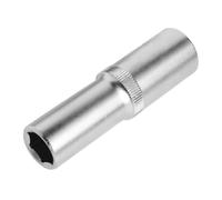 WOLFPACK LINEA PROFESIONAL Clé à douille 1/2" hexagonale longue 24 mm. Profil à 6 faces. Acier chrome vanadium, arêtes rondes