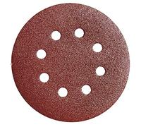 WOLFPACK LINEA PROFESIONAL Ponceuse de rechange velcro disque Ø 125 mm. avec trous grain 240 (10 pièces)