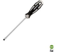 WOLFPACK LINEA PROFESSIONAL Tournevis plat Acier gaufré S2 TPR Poignée bimatière. 1.2 Ø 6.5 x 150 mm