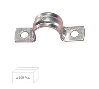 Wolfpack Lot de 2 Pieds en Métal Porte 24 mm