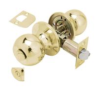 Wolfpack Poignée avec serrure pour salle de bains - Laiton