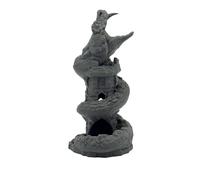 Wolfprint Basilisk Tour de dés | DND Dice Tower RPG P&P DSA Fantasy Donjons Dragons