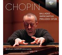WOLFRAM SCHMITT-LEONARDY -BALLADES-IMPROMPTUS-PRELUDES 2 CD NEUF CHOPIN,FREDERIC