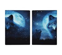 Wolfs Étui de passeport ultra fin en cuir synthétique pour documents de voyage compact de qualité supérieure pour passeport international américain pour homme et femme