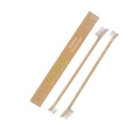 Wolfsbacher Brosse à Dents 2 en 1 en Bambou pour Chats et Chiens - Lot de 2 Brosses Écologiques