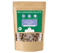 Wolfsbacher Granulés de Lin Bio pour Chiens, Chevaux et Lapins 1,5kg, Riche en Oméga-3, Soutien du Pelage et de la Peau