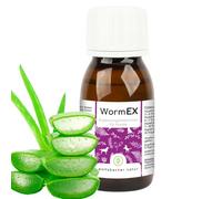 Wolfsbacher WormEx Vermifuge Naturel pour Chiens 100ml, Protection Contre Les vers et Parasites