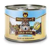 Wolfsblut Aliment pour Chiens Adultes Cold River - 200 g (Lot de 6)