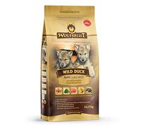 WOLFSBLUT Wild Duck Large Breed Puppy nourriture sèche pour chiots de grande race avec du canard 12.5 kg