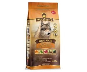 WOLFSBLUT Wide Plain Large Breed Adult nourriture sèche pour chiens allergiques de grande race avec de la viande de cheval et des patates douces 12.5 kg