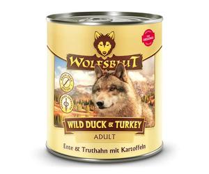 Wolfsblut Wild Duck & Turkey Lot de 6 Aliments pour Chiens Adultes 800 g