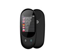 WolFum FYQDZSmartInstantVoicePhotoScanningTranslator2.4inchTouchScreenWifiSupportOfflinePortableMulti-lingualTranslation (Couleur: Blanc) Mariage