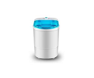 WolFum - Mini Lave-Linge, Peut Laver 4.2kg de vêtements, sèche-Linge de 3kg, cuve Unique, Chargement par Le Haut, laveuse et sécheuse, déshydratation Semi-Automatique