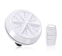 WolFum Mini Machine à Laver à Ultrasons Portable Turbo Laveuse rotative personnelle Pratique Voyage à Domicile Voyage d'affaires USB (Couleur : Feature B)