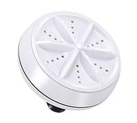 WolFum Mini Machine à Laver à Ultrasons Portable Turbo Laveuse rotative personnelle Pratique Voyage à Domicile Voyage d'affaires USB (Couleur : Feature A)