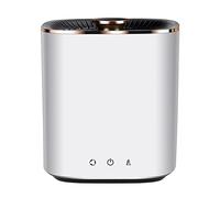 WolFum Mini machine à laver portable automatique pour dortoir, voyage, sous-vêtements, capacité de 2,5 L (couleur : blanc)