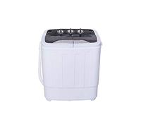 WolFum Mini Machine à Laver Portable Laveuse et sécheuse à Double Baignoire Machine compacte Lave-Linge Mini Machine à Laver Lavage des Tissus de bébé