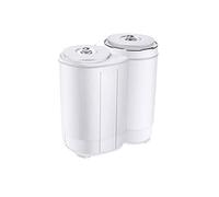 WolFum Mini Machine à Laver Portable Laveuse et sécheuse à Double Baignoire Machine compacte Lave-Linge Mini Machine à Laver Lavage des Tissus de bébé