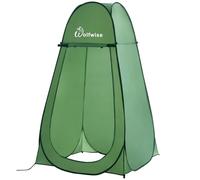 WolfWise Tente de Douche Pop Up Toilette Cabinet de Changement Camping Abri de Plein Air Vestiaire Extérieure Intérieure Portable, Largeur 40" (100 cm), Hauteur 75" (190 cm), Vert
