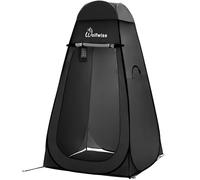 Wolfwise Tente de Douche Pop Up, Toilette Changement Portable Para Camping Abri de Plein Air Vestiaire Extérieure Intérieure WC