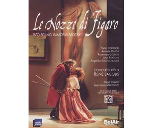 Wolgang Amadeus Mozart - Le Nozze di Figaro / Spagnoli, Dasch, Joshua, Pisaloni, Kirchschlager, Jacobs, Concerto Köln, Martinoty (Théâtre des Champs-Elysées 2005)