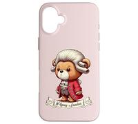 Wolgang Amadeus Mozart T-Shirt Ours en Peluche Mignon Coque pour iPhone 16 Plus