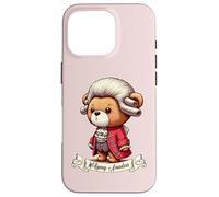 Wolgang Amadeus Mozart T-Shirt Ours en Peluche Mignon Coque pour iPhone 16 Pro