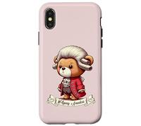 Wolgang Amadeus Mozart T-Shirt Ours en Peluche Mignon Coque pour iPhone X/XS