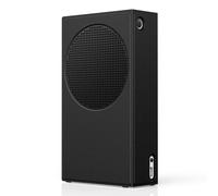 WOLIBEAR Magnetic Smart Wraps Étui de Protection Complet pour Console Xbox Series S en Cuir synthétique de qualité supérieure et Doublure intérieure Douce Noir