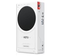 WOLIBEAR Magnetic Smart Wraps Étui de Protection pour Xbox Series S en Cuir synthétique de qualité supérieure et Doublure intérieure Douce Motif Texte