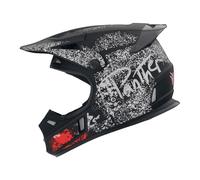 Woljay Casque Motocross Casque de vélo Dirt Casque Hors Route Street BMX MX Casques intégraux pour Unisex-Adulte Jeunesse Les Enfants DOT/ECER22-05 (S,Floral)