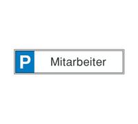 wolk SafetyMarking Panneau de parking alu L520xH110 mm Employés Quantité:1