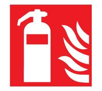 wolk SafetyMarking Panneau de protection incendie Film B150xH150 mm Extincteur phosphorescent Quantité:1