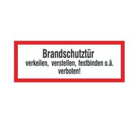 wolk SafetyMarking Panneau de protection incendie Film B297xH105 mm Porte coupe-feu cale phosphorescente Quantité:1