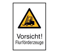 wolk SafetyMarking Panneau de signalisation Aluminium L520xH742 mm Attention engins de manutention Quantité:1