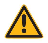 wolk SafetyMarking Panneau de signalisation aluminium SL 200 mm Avertissement de danger Quantité:1